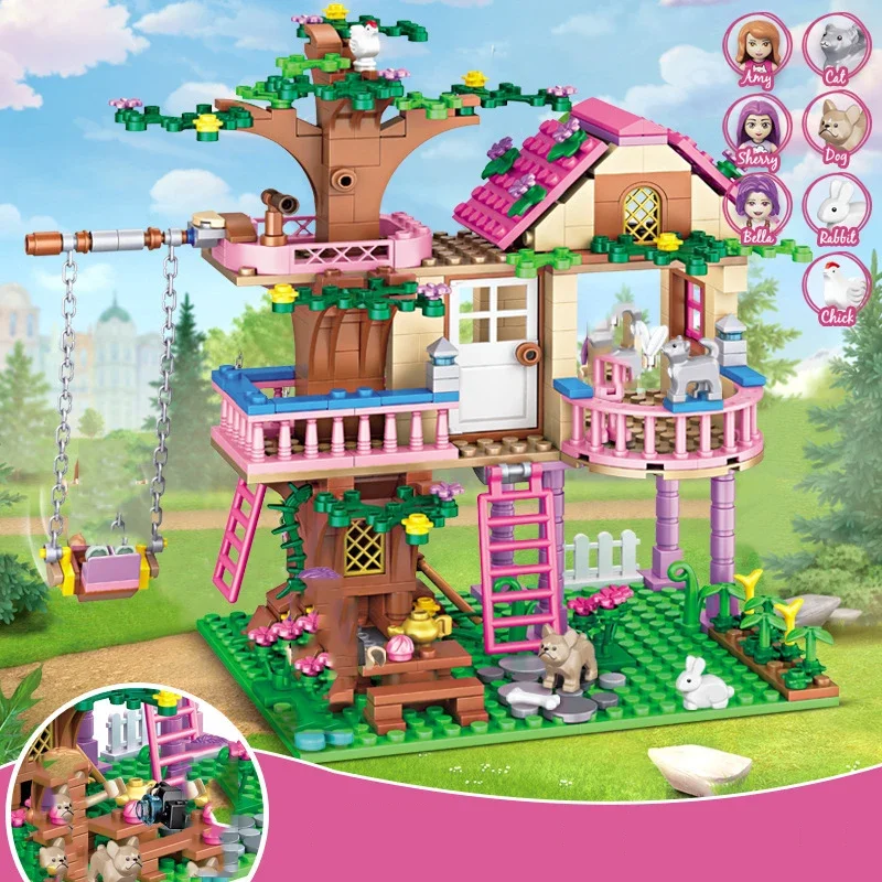 Friends City Tree House Set Bl - Bonsai Garden Tree ulasan dan harga