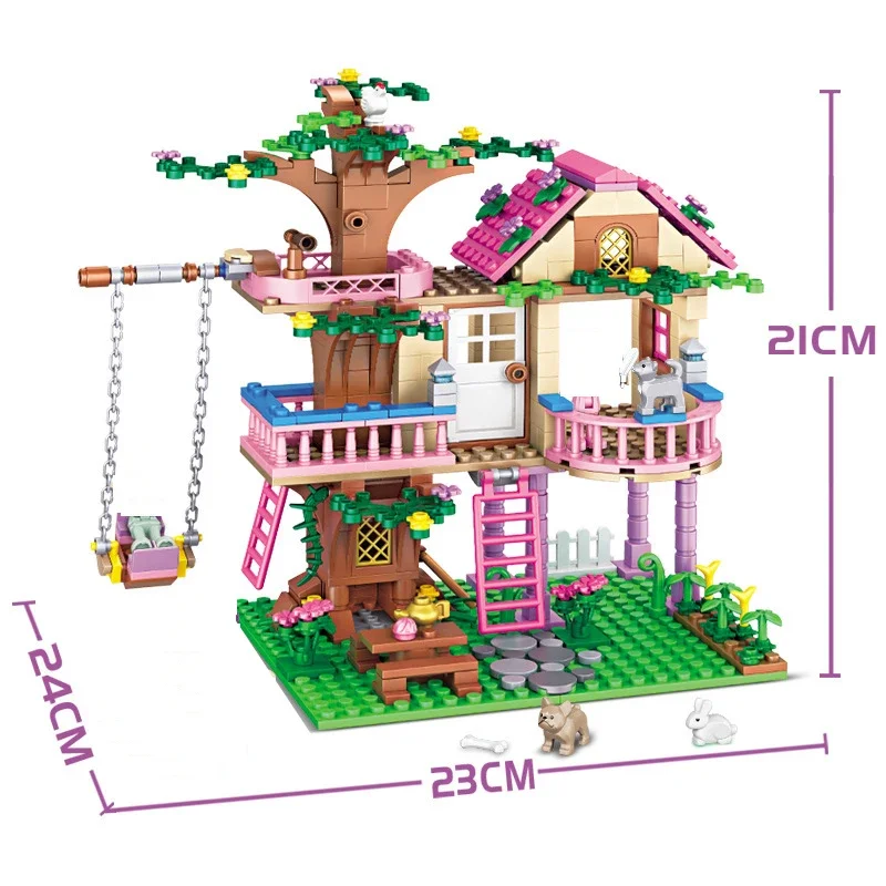 Friends City Tree House Set Bl - Bonsai Garden Tree ulasan dan harga