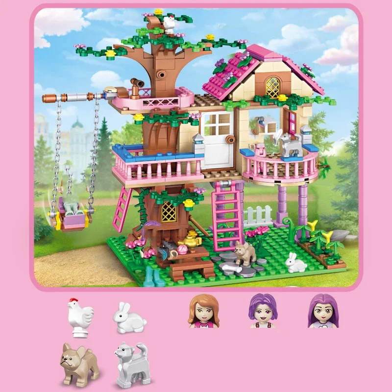 Friends City Tree House Set Bl - Bonsai Garden Tree ulasan dan harga