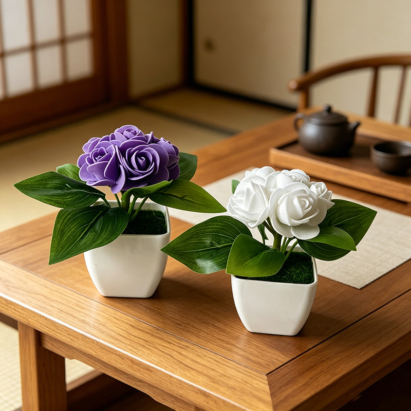 4 buah pot bunga simulasi 6 ma - Bonsai Garden Restaurant ulasan dan harga