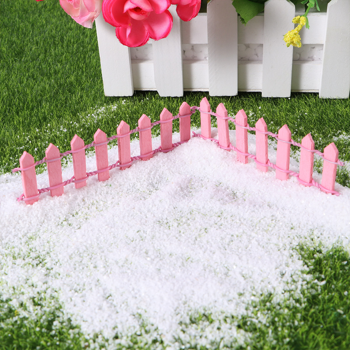 10Pcs Pagar Mini Kayu Elegan u - Bonsai Garden Restaurant ulasan dan harga